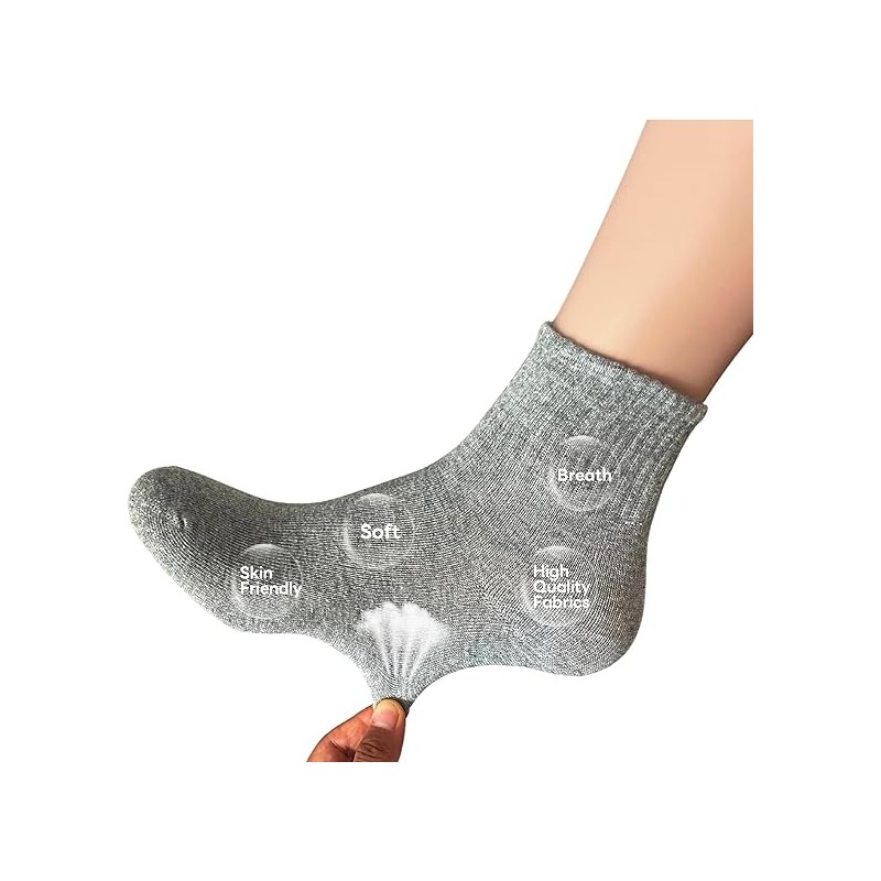 Disposable Socks 20 Pairs – Compressed Cotton Socks for Men
