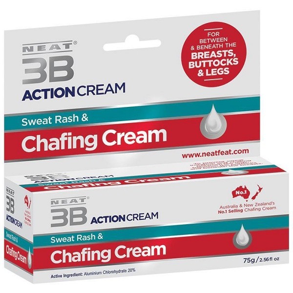 Neat 3B Action Cream Sweat Rash & Chafing Cream 75g