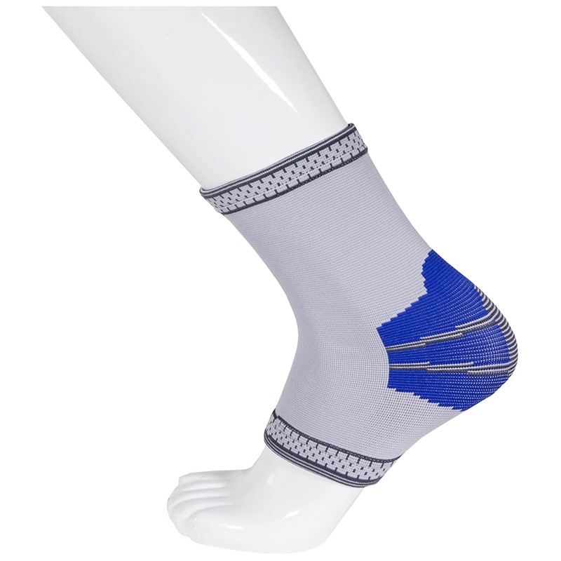 OTC Elastic Ankle Support Sleeve, Compression Brace for Ankle and