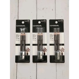 COVERGIRL (Pack of 3) Covergirl Easy Breezy Brow Fill + Define Pencils, 505 Rich Brown