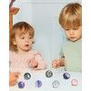 Birshe Pack of 25 Bouncy Balls for Children, Bright 30