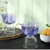Threshold Cocktail Glass Purple Sherbet Dessert Bowl Spring Mother's Day