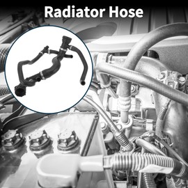 REPAIROCK Radiator Hose Heater Hose No.32249658 for Volvo XC90 2016-2021 Black Rubber 1 Pc Lower Water Pipe Good Sealing