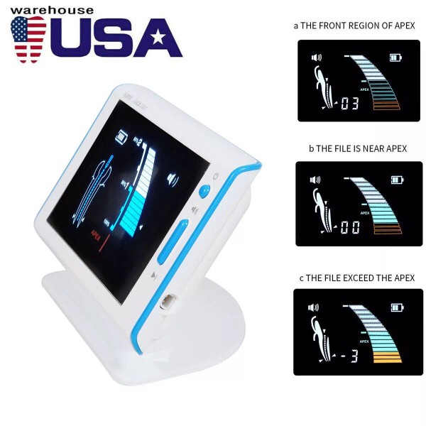 SANDENT Dental Wireless LED Endo Motor 16:1 Contra Angle /Root