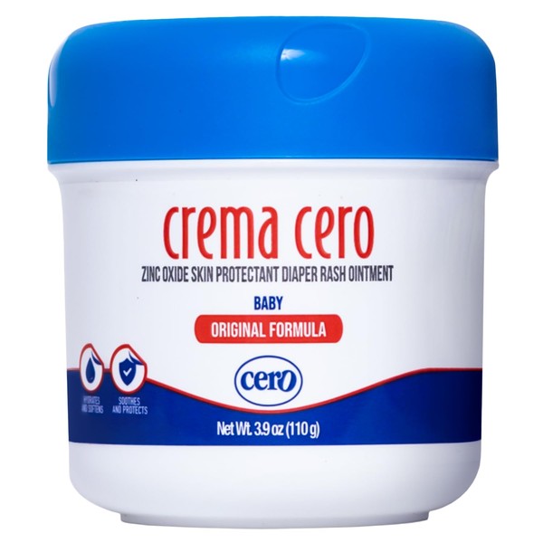 Crema Cero Diaper Rash Cream for Baby With Zinc Oxide