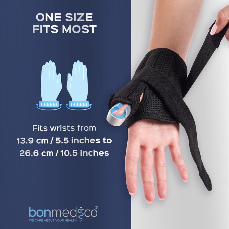Bonmedico Forte Flexible Thumb Bandage for Left & Right, Thumb