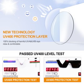 WEMOOTANTS Cat Eye Reading Sunglasses for Women 2.5+ Readers Sunglass Big Glasses 1.0 1.25 1.5 1.75 2.0 2.25 2.5 2.75 3.0 3.5 4.0 (Black 2.50 Full Lens