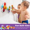 LiKee Strong Suction Cup Fidget Rotating Sensory Bath Toys for
