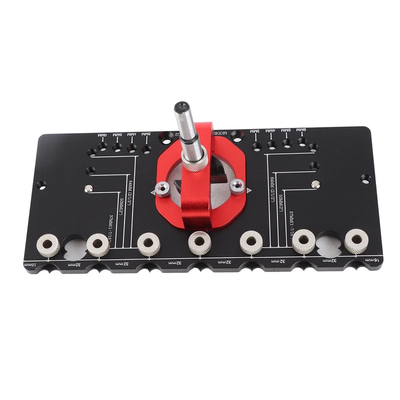 Woodworking Drill Guide Hole Locator Fixture Pocket Jig Positioning Accessories