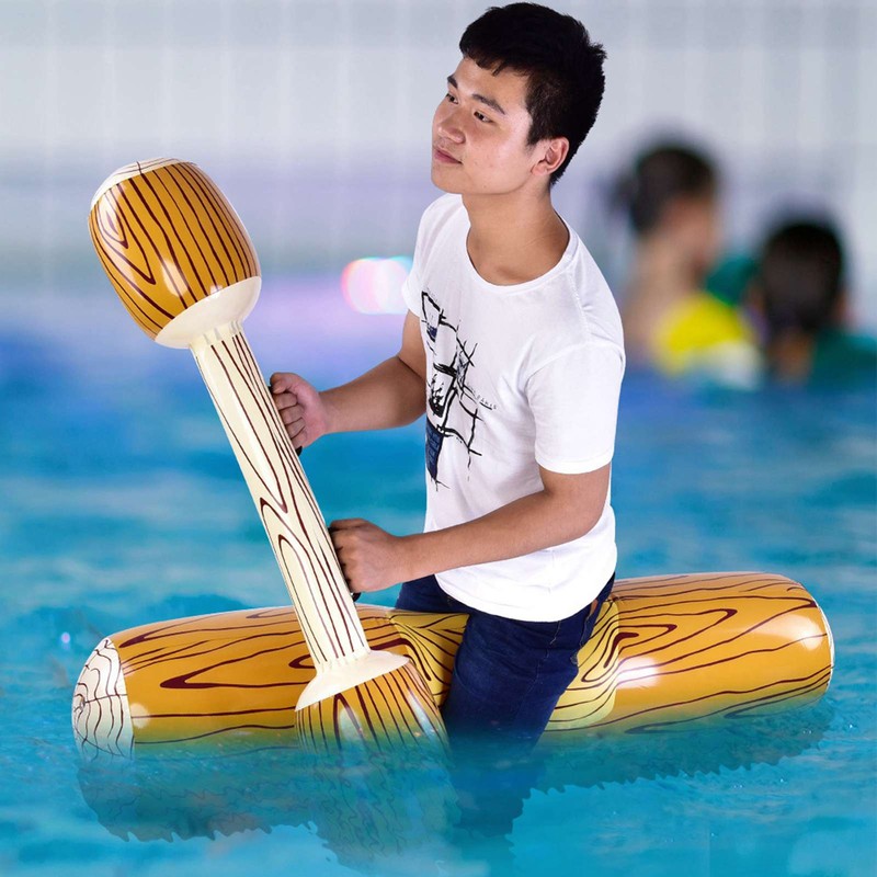 4pcs set Inflatable Swimming Pool Game Set Float Ride on