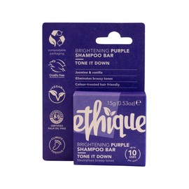 Ethique Bar Shampoo Brightening Purple Tone It Down (Neutralises Brassy Tones) 15g