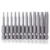Saiper 12 Pieces 1/4 Inch Hex Shank Torx Security Head