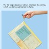 Plastic Wallets File Folder A4 Zip Lock Bags Mesh Document