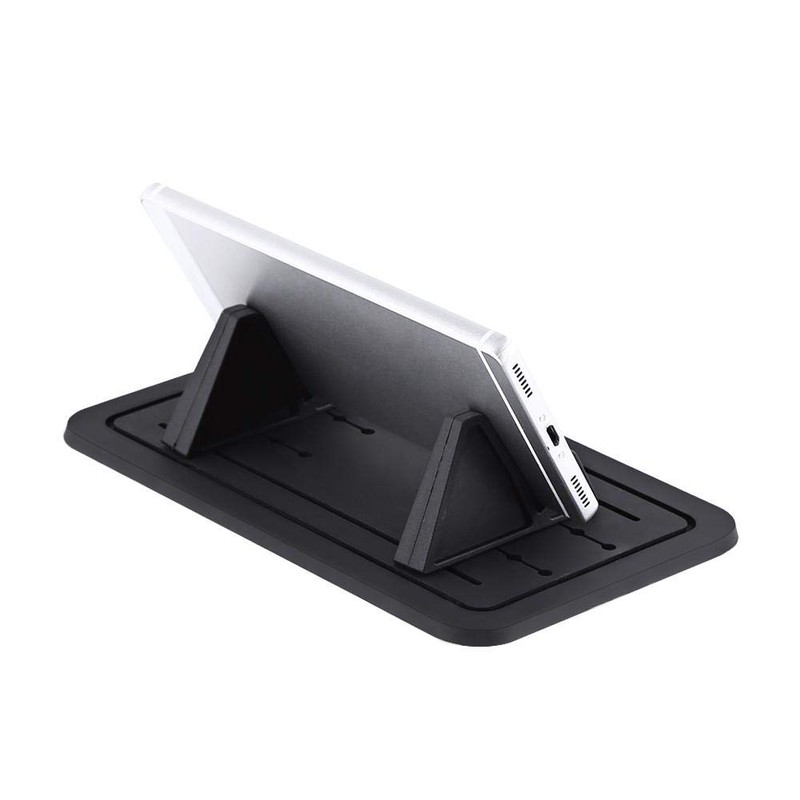 Universal-Auto-Silikon-Pad mit Handyhalterungen, rutschfeste einstellbare Silikon-Auto-Handyhalterung