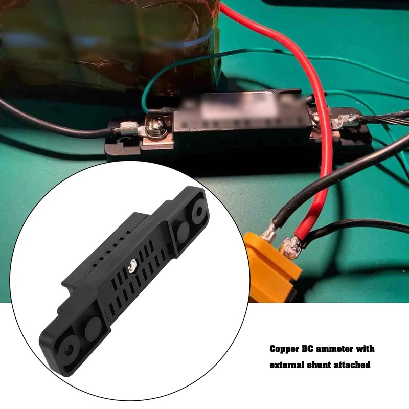 OTOTEC 2pcs 75MV FL-2C 10A Shunt 0.5% Measuring Resistor Current