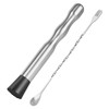 Muddler for Cocktails Bar Spoon - Vaincre 2PCS 9" Muddler