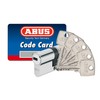 Abus Door Cylinder/Lock with Key, silver, 37796