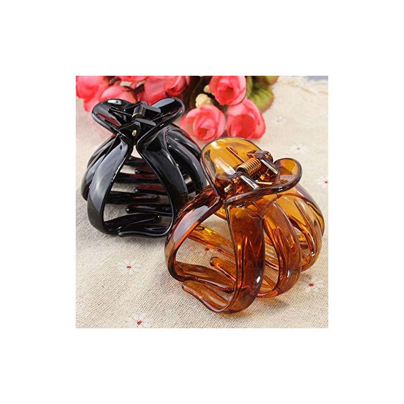 Hair Accessories,Women Octopus Claw Hair Clip Hairpin Accessory Curved Design