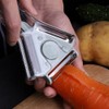 3-in-1 Function Potato, Vegetable, Apple Peeler for Kitchen, Fruit, Carrot,