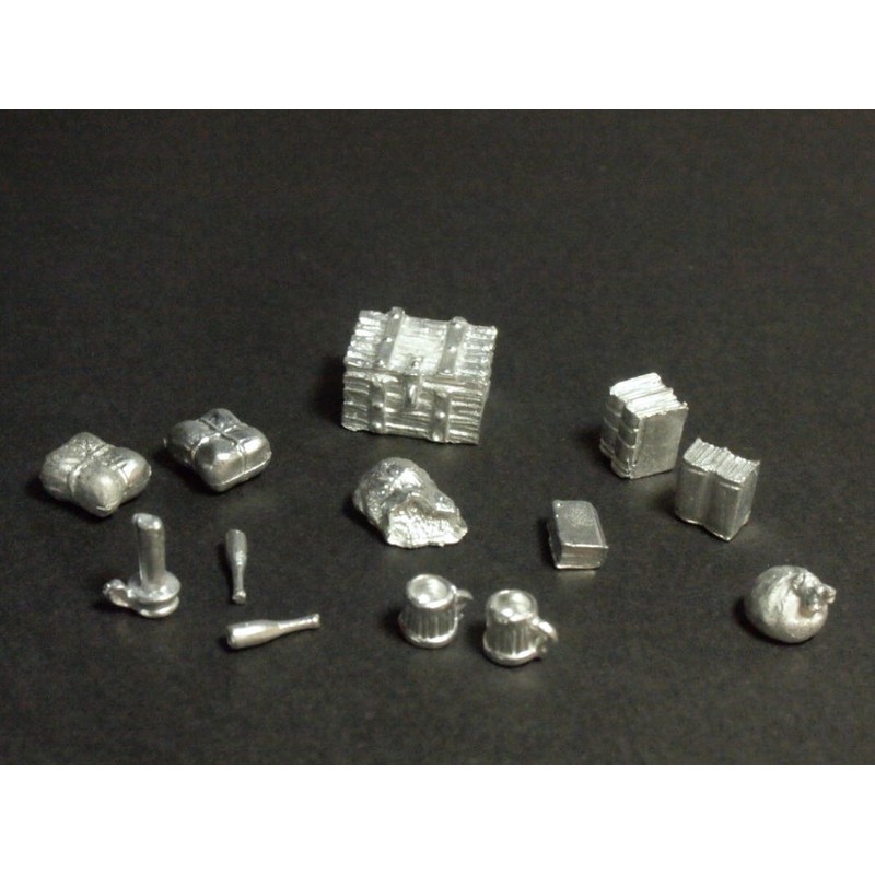 Aurora Model Accessories "Accessory Set E" diorama Miniature Game gare-zikittofigyua