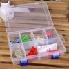 3Pcs Jewellery Storage Boxes, Bead Earring Clear Plastic Storage Boxes
