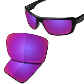 Saucer Premium Replacement Lenses for Oakley Double Edge OO9380 Sunglasses High Defense - Midnight Sun Polarized