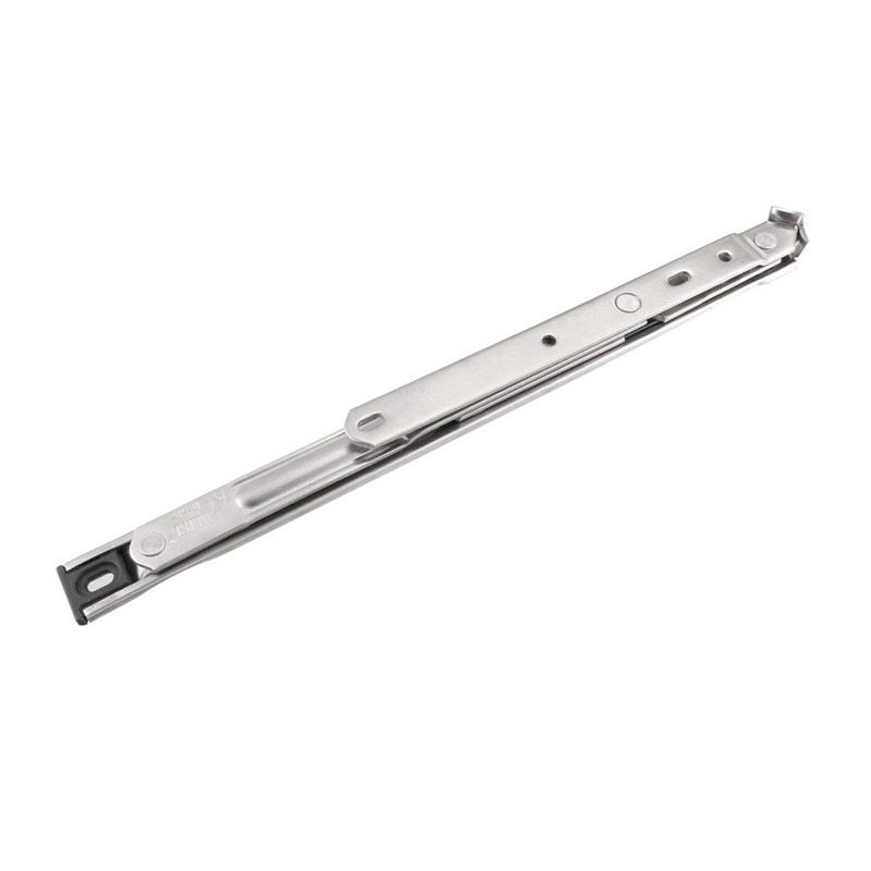 sourcing map 12-inch Hanging/Casement Window Hinge, 202 Stainless Steel Silver