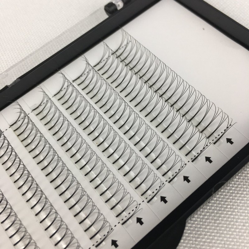 False Eyelash Extensions 3D Pre-Made Natural Very Soft Volume Lashes