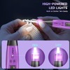 24-in-1 Ergonomic Crochet Hook Set with LED Light & Stitch