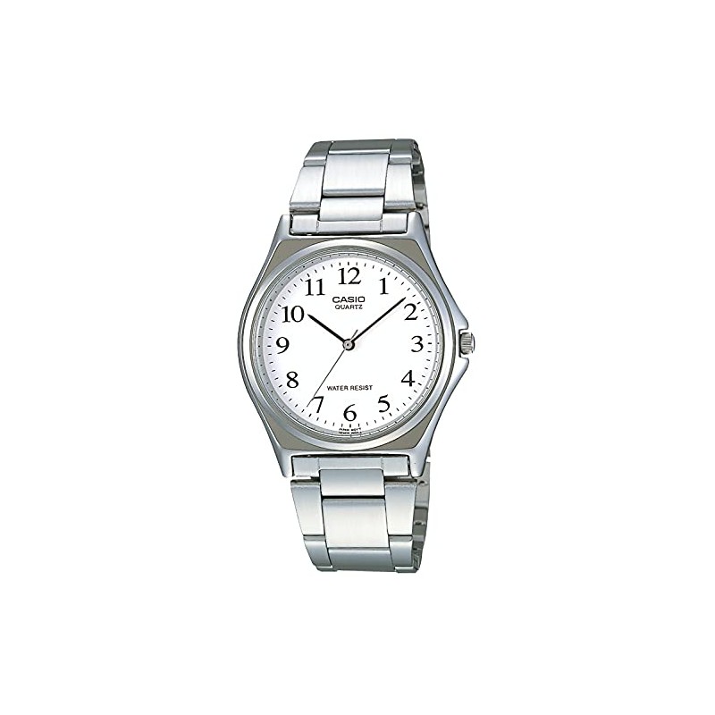 Casio Watch, Collection, Analog Metal, Genuine Japan, white, 1 piece,