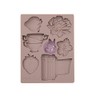 Prima Marketing Decor Mould 3.5"X4.5"X8mm-Strawberry Milkshake