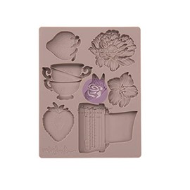 Prima Marketing Decor Mould 3.5"X4.5"X8mm-Strawberry Milkshake