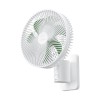 LEMOISTAR 8 Inch Small Wall Mounted Fan with Remote Control,