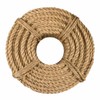 Twisted Manila Hemp Rope (1.25 Inch x 25 Feet) -