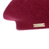 Seeberger Classic Plain Wool Hat for Women, raspberry