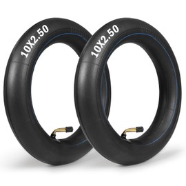 Inner Tubes Heavy Duty 10 x 2.50, for 10 Inch Tire Smart Self-Balancing Electric Scooters, Fits 10x3.0 Outer Tires 80/65-6 Scooter Tire (2 Pack)