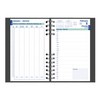 Blueline® 2025 CoilPro™ Daily Planner, Appointment Book, 12 Months, January