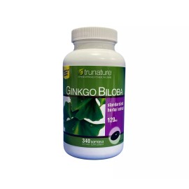 Trunature Ginkgo Biloba 120mg 340 Softgels EXP:05/25