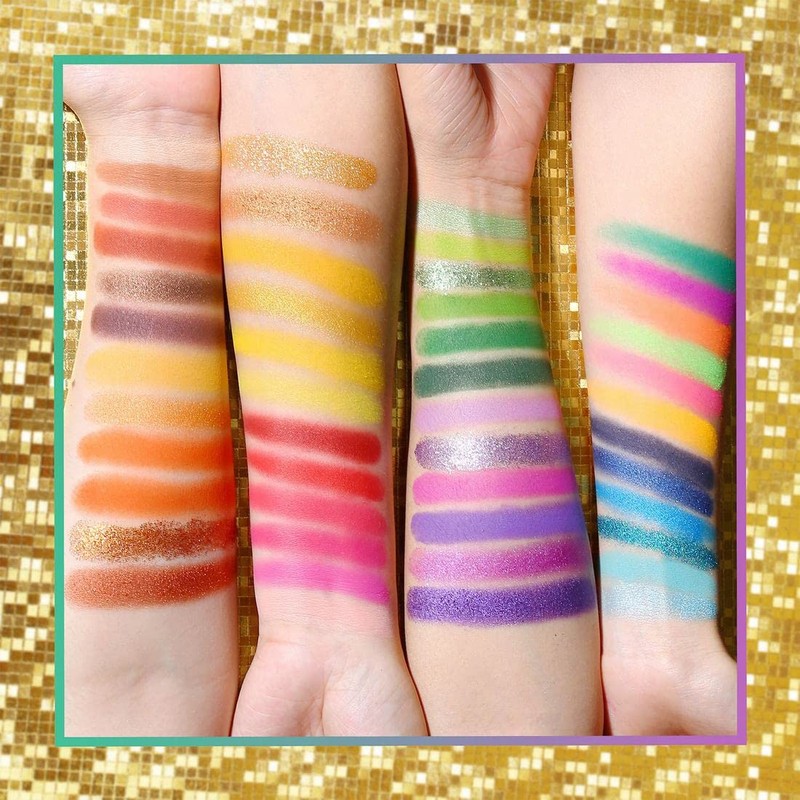 UCANBE EXOTIC FLAVORS Neon Eyeshadow Makeup Palette - 48 Colorful