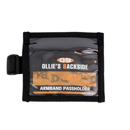 Ski Pass Armband Holder | Ski or Snowboard Badge Carrier Strap for Easy Scanning of Barcode