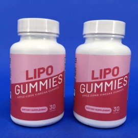 Lipo   Apple  Cider Vinegar Gummies  30 Gummies (Lot of 2)