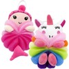Esponjas de Baño Infantiles Unicornio y Sirena PRETYZOOM 2 Piezas