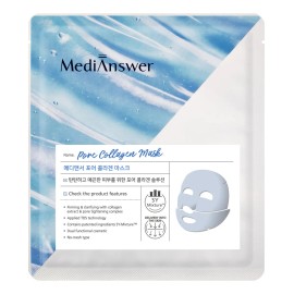 🔥 Mascarilla coreana de colageno para poros medianswer 37g  Vitaminas y Minerales