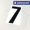 40 Pieces, 6" - Vinyl Number Stickers, Waterproof Large Stick