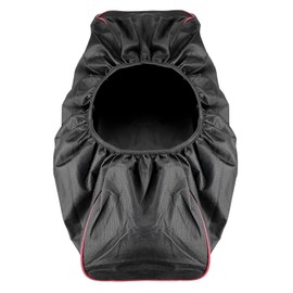 ZCYKJ Car Winch Cover Black Waterproof Dust Resistant Soft Winch Cover Fits 8-17lb Capacity for Trailers SUVs (Black)
