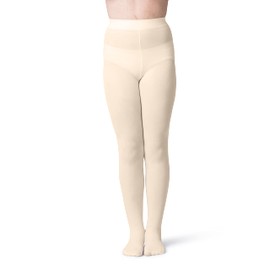 Silky Toes Girls' Opaque Microfiber Tights 1 or 2 Pairs Black White or Colored Nylon Stockings for Kids and Toddlers