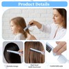 Nogeqi 2 PCS Double Teeth Folding Comb Foldable Comb with