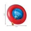 Kong Interactive Gyro Toy, color Rojo con Azul, Chico