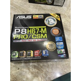 Intel ASUS P8H67-M PRO/CSM, LGA 1155, Intel (90-MIBDRA-G0AAY0GZ) Motherboard