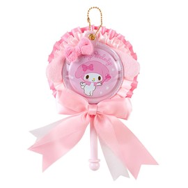 Sanrio 919063 Sanrio Rosette Stick Mascot Mascot Holder My Melody My Melody, 7.1 x 3.9 x 0.6 inches (18 x 10 x 1.5 cm), Character